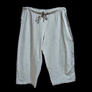 Xhilaration Gray Soft Cotton Long Short Sleepwear - XL